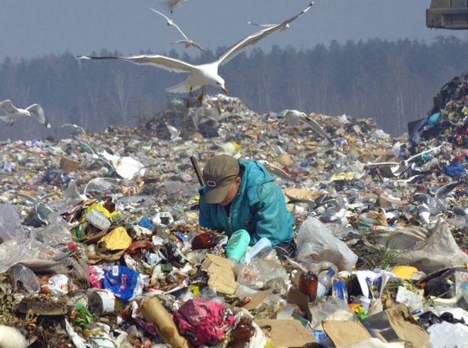 Власти придумали куда девать украинский мусор