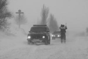 Госавтоинспекция Украины предупреждает водителей о сложных погодных условиях