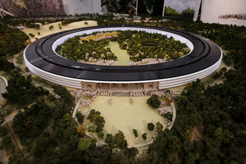 Спроектирован современный «зеленый» офис компании Apple