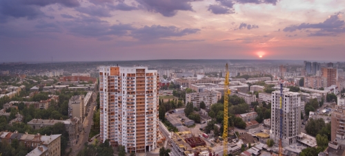 В Харькове на строительство потратили 638,1 млн. гривен