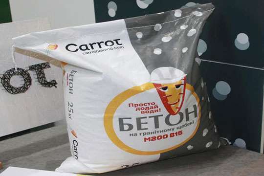 Carrot представила новый продукт – фасованный бетон