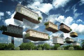 В Японии созданы сейсмоустойчивые «летающие» дома на воздушной подушке