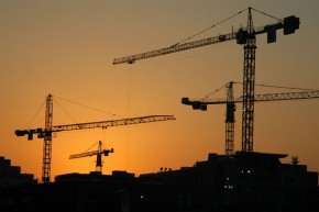 Строительные предприятия увеличили объемы работ до 36,3 млрд. гривен