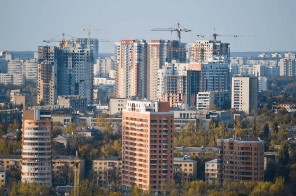 Строители Харьковщины освоили 2,9 млрд. гривен