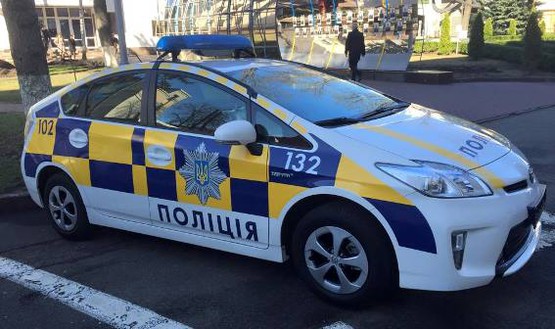 Появились первые фото машин новой киевской патрульной службы