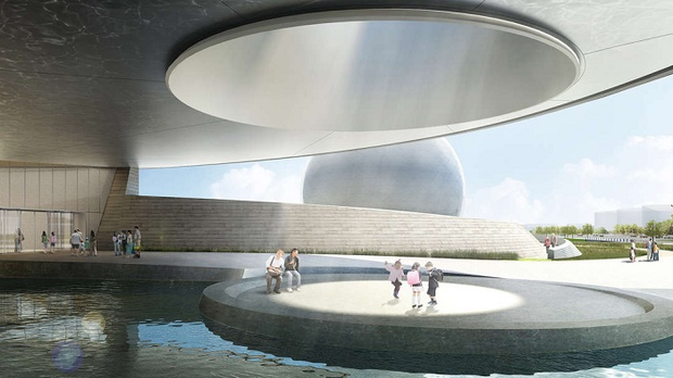 Проект будущего планетария в Шанхае от Ennead Architects