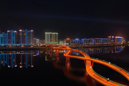 В Китае спроектировали мост в виде спирали ДНК