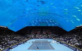 Хотят построить первый в мире подводный теннисный стадион