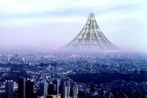 В Японии проектируют четырехкилометровый небоскреб