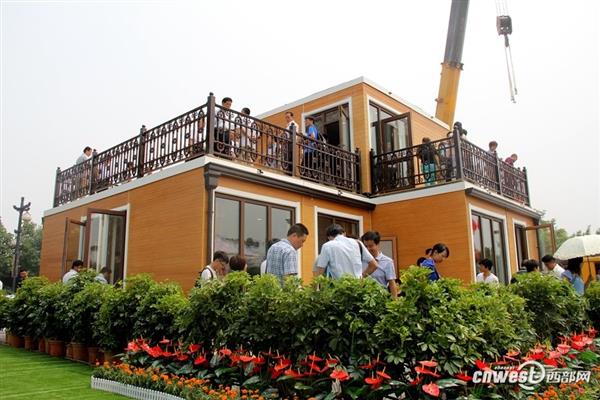 В Китае напечатали сейсмически устойчивый дом