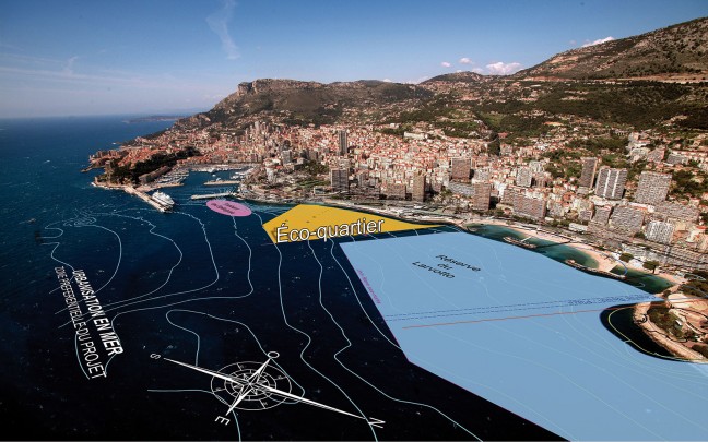 В Монако построят экоквартал на осушенном участке моря
