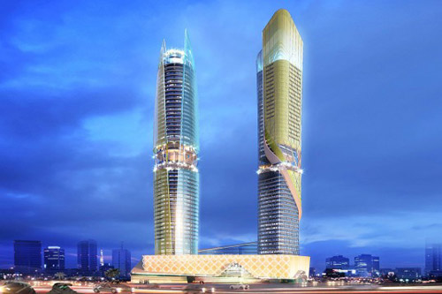 В Дубае построят небоскреб с искусственным пляжем и ливневым лесом