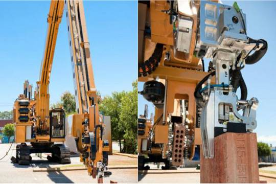 Самый большой в мире робот-каменщик строит дом за 2 дня