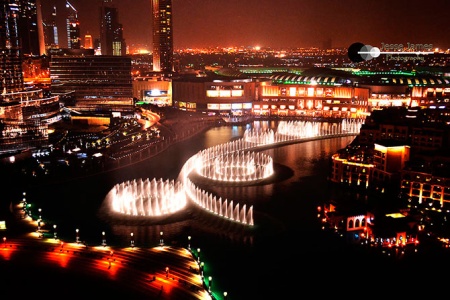 Дубайский фонтан – чудо инженерии