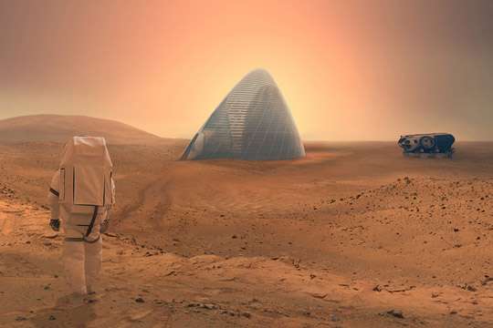 Для строительства на Марсе разработали специальный бетон