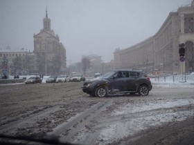 Украина снова оказалась не готова к снегу зимой