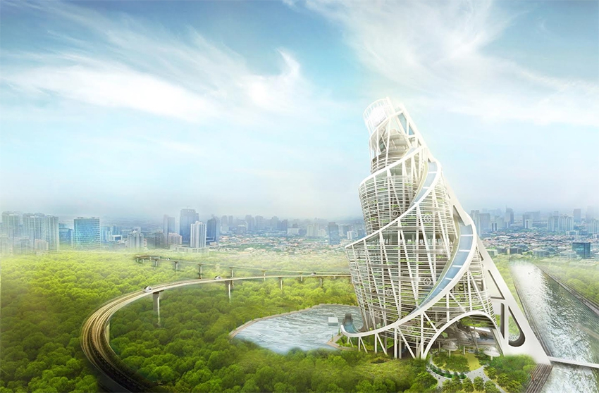 Вскоре в Индонезии появится новый проект Башни Татлина