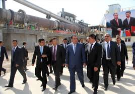 Китайцы построили мощный цементный завод в Таджикистане