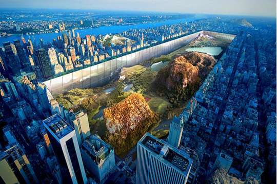 Лучшим проектом небоскреба признан гигантский парк
