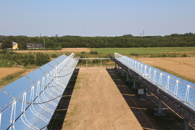 В Дании тестируют систему концентрации солнечной энергии
