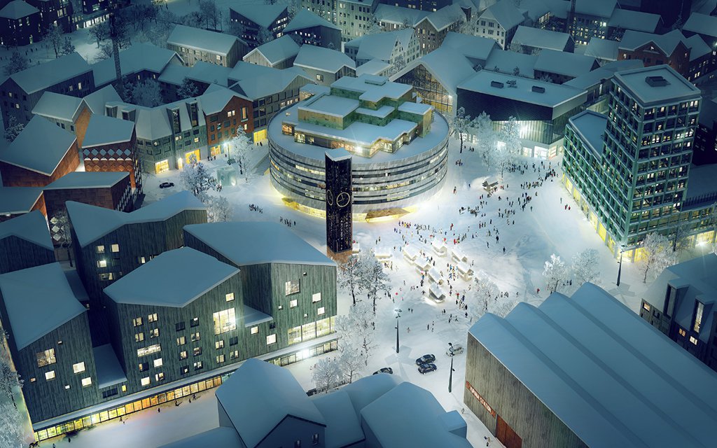 В Швеции хотят передвинуть целый город