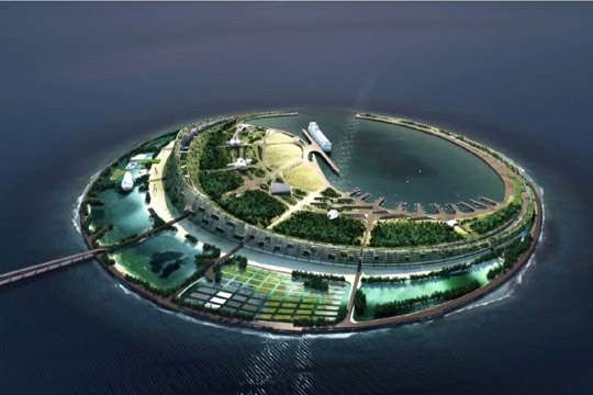 Выбран проект для строительства курортного эко-острова