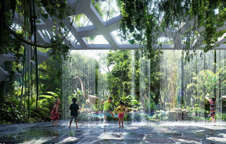 В Дубае появится отель с тропическим лесом