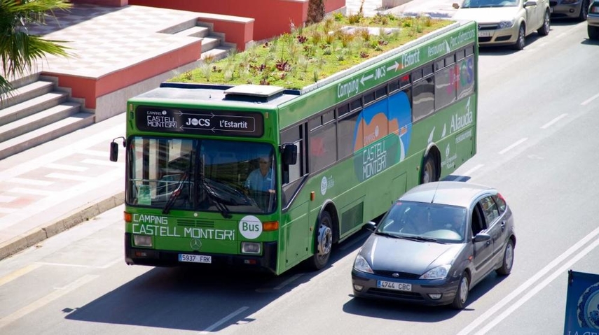 В Мадриде на крышах автобусов появятся сады