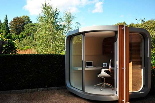 Сконструирован компактный офис для тех, кто любит работать на природе