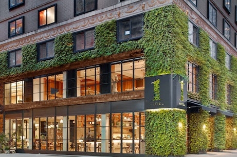В Нью-Йорке открыли самый экологичный отель мира