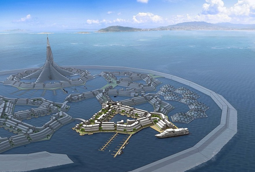 В Тихом океане построят первый в мире плавучий город