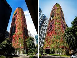 В Сингапуре открылся отель с живым фасадом