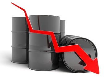 Цены на нефть снижаются во вторник, Brent опустилась ниже $55 за баррель