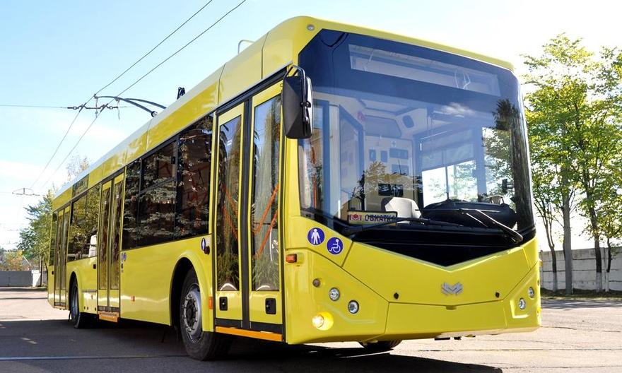 В Украину прибыли новейшие троллейбусы «Белкоммунмаш»